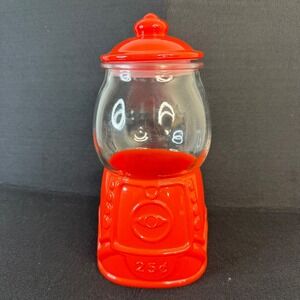 Gum Ball Machine Jar Red Candy Circus Maximalist Target Bullseye Playground